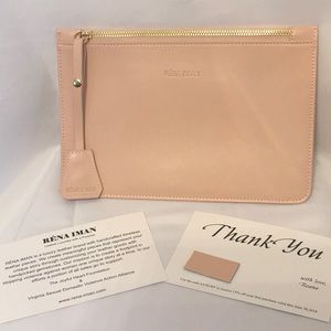 Rena Iman Blush Clutch